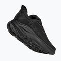 Scarpe da corsa da uomo HOKA Clifton 10 X-Wide nero/nero 4