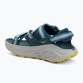 HOKA Infini Hike TC sandali da uomo blu crepuscolo/verde pisello 3