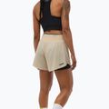 Pantaloncini da corsa da donna HOKA Skyglide oatmeal 3