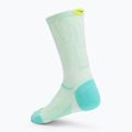 HOKA Clifton Crew Run calzini in fluornite alla menta 2