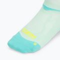 HOKA Clifton Crew Run calzini in fluornite alla menta 3
