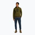 Felpa con cappuccio Timberland Tree Logo Uomo oliva scuro 2