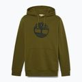 Felpa con cappuccio Timberland Tree Logo Uomo oliva scuro 5