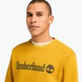 Felpa girocollo uomo Timberland Linear Logo chai tea 4