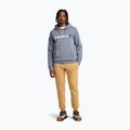 Timberland Uomo Felpa con cappuccio con logo lineare grigio folkstone 2