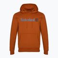 Timberland Uomo Felpa con cappuccio con logo lineare color ambra