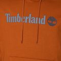 Timberland Uomo Felpa con cappuccio con logo lineare color ambra 3