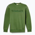 Felpa girocollo uomo Timberland Embroidery Tonal nero verde bosco 5