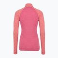 Felpa termica da donna Smartwool Classic Thermal Merino Base Layer 1/4 Zip Boxed garden pink digi snow 4