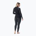 Felpa termica donna Smartwool Classic Thermal Merino Base Layer 1/4 Zip Boxed nero digi snow 2