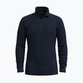 Felpa termica da uomo Smartwool Classic Thermal Merino Base Layer 1/4 Zip Boxed deep navy 4