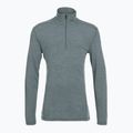 Felpa termica da uomo Smartwool Classic Thermal Merino Base Layer 1/4 Zip Boxed blu peltro h 3