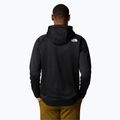 Felpa The North Face Reaxion Fleece uomo nero/grigio asfalto 3