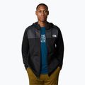 Felpa The North Face Reaxion Fleece uomo nero/grigio asfalto 4