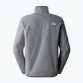 Felpa da uomo The North Face 100 Glacier 1/4 Zip grigio erica medio 5