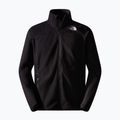 Felpa da uomo The North Face 100 Glacier Full Zip nero/npf 5