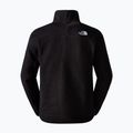 Felpa da uomo The North Face 100 Glacier Full Zip nero/npf 6