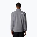 Felpa The North Face 100 Glacier Full Zip da uomo grigio erica media 3