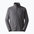 Felpa The North Face 100 Glacier Full Zip da uomo grigio erica media 5