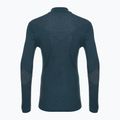 Felpa Smartwool Intraknit Thermal Merino Base Layer 1/4 Zip da uomo, blu twilight 4