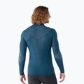 Felpa Smartwool Intraknit Thermal Merino Base Layer 1/4 Zip da uomo, blu twilight 2