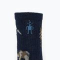 Calzini Smartwool Everyday Horns Clash Crew, colore blu intenso 3