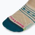 Calze da donna Smartwool Hike Light Cushion Retro Floral Mid Crew moonbeam 4