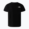 Maglietta The North Face Teen Simple Dome Tee nera da bambino 5