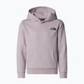 Felpa da bambino The North Face Teen Simple Dome Hoodie grigio pietra di luna 4