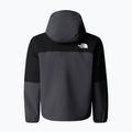 Giacca impermeabile per bambini The North Face Teen Hike Packable Shell tnf black/asphalt grey 5