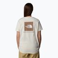 The North Face donna Box Nse Relaxed Tee bianco dune/latt camicia 3