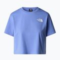T-shirt donna The North Face Simple Dome Cropped Slim Tee blu virtuale 4