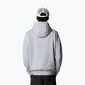 Felpa uomo The North Face Simple Dome Hoodie tnf grigio medio heather 3