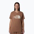 Maglietta The North Face Relaxed Easy Tee donna latte/bianco dune