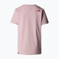Maglietta The North Face donna Relaxed Easy Tee rosa metallizzato/bacche di vetro 5