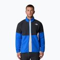 Felpa The North Face Glacier Heavyweight Full Zip da uomo blu eroe/grigio asfalto/nero tnf 4