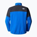 Felpa The North Face Glacier Heavyweight Full Zip da uomo blu eroe/grigio asfalto/nero tnf 6