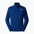 Felpa da uomo The North Face 100 Glacier 1/4 Zip estate blu 4