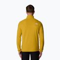 Felpa The North Face 100 Glacier 1/4 Zip turmeric da uomo 3