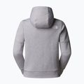 Felpa donna The North Face Reaxion Fleece Full Zip Hoodie tnf grigio chiaro heather 6