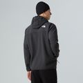 Felpa da uomo The North Face Glacier Heavyweight Full Zip HD asfalto grigio/nero 3