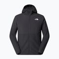 Felpa da uomo The North Face Glacier Heavyweight Full Zip HD asfalto grigio/nero 5