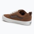 Scarpe Vans Knu Skool in pelle scamosciata marrone 3