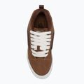 Scarpe Vans Knu Skool in pelle scamosciata marrone 5