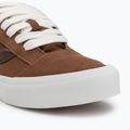 Scarpe Vans Knu Skool in pelle scamosciata marrone 7