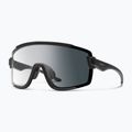 Occhiali da sole Smith Wildcat nero opaco/fotocromatico da chiaro a grigio/chiaro