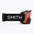 Smith Squad S nero chromapop pro fotocromatico rosso specchio occhiali da sci 4