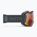 Maschera da sci Smith Sequence OTG slate/chromapop pro photochromic red mirror 4