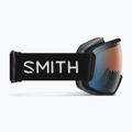 Smith Sequence OTG nero/cromapop pro fotocromatico blu specchiato occhiali da sci 4