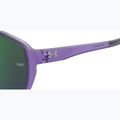 Occhiali da sole Under Armour Gameday/G S3 da uomo, viola opaco/verde multistrato 7